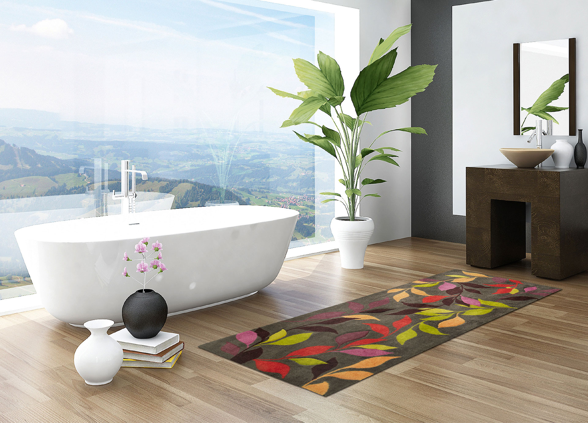 Une salle de bain zen et fonctionnelle - Deladeco.fr